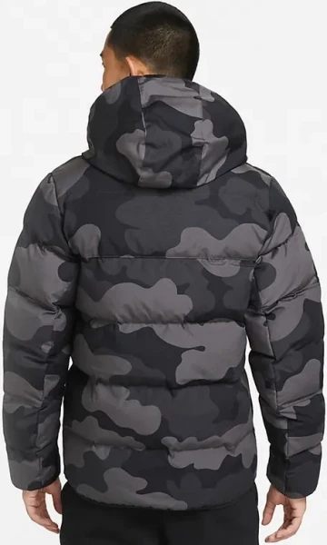 Куртка Nike SPORTSWEAR THERMAL HOODED WINDRUNNER серый камуфляж DQ4935-254