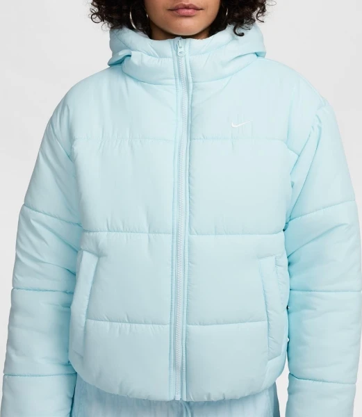 Куртка женская Nike W NSW TF SYNFL NK CLSC PFR голубая FZ5899-474