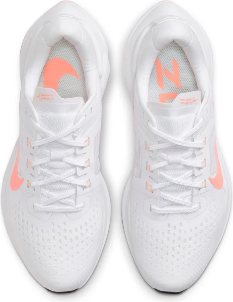 Кроссовки беговые женские Nike AIR ZOOM VOMERO 15 бело-персиковые CU1856-102