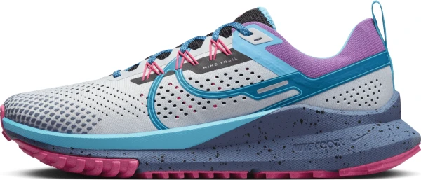 Кросівки для трейлраннінгу Nike REACT PEGASUS TRAIL 4 SE світло-сіро-синьо-рожеві FB7182-001