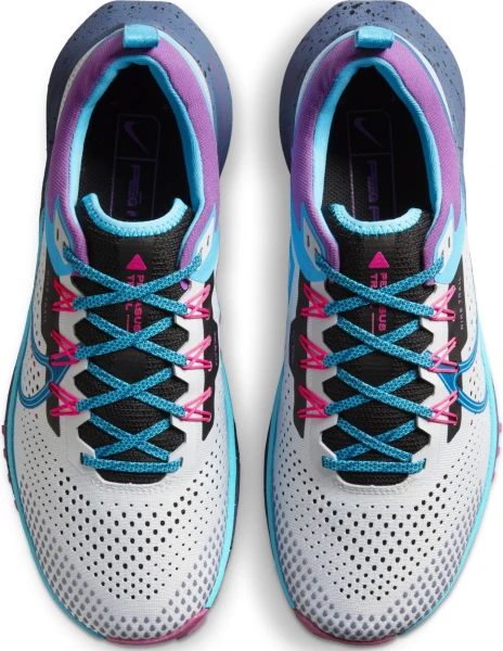 Кросівки для трейлраннінгу Nike REACT PEGASUS TRAIL 4 SE світло-сіро-синьо-рожеві FB7182-001