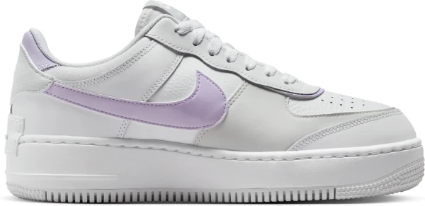Кросівки жіночі Nike AIR FORCE 1 SHADOW біло-світло-фіолетові FN6335-102