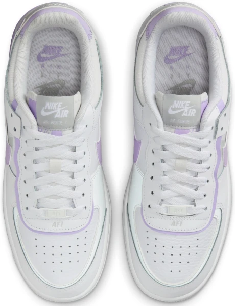 Кросівки жіночі Nike AIR FORCE 1 SHADOW біло-світло-фіолетові FN6335-102