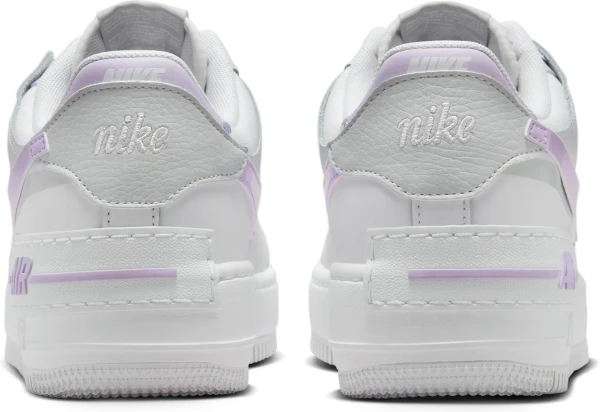 Кросівки жіночі Nike AIR FORCE 1 SHADOW біло-світло-фіолетові FN6335-102