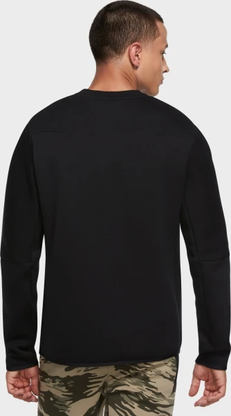 Світшот Nike M NSW TCH FLC CRW чорний CU4505-010