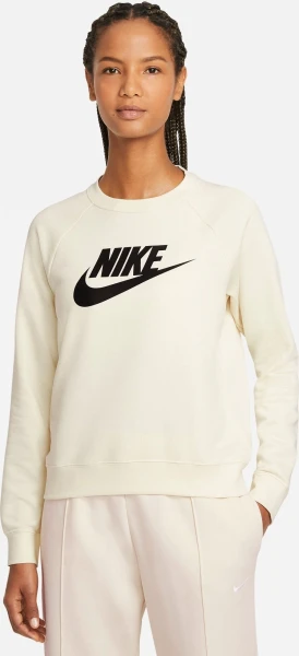 Свитшот женский Nike SPORTSWEAR ESSENTIAL бежевый BV4112-113