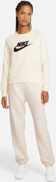 Свитшот женский Nike SPORTSWEAR ESSENTIAL бежевый BV4112-113