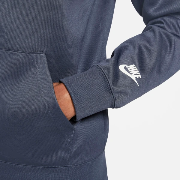 Толстовка Nike SPORTSWEAR MEN'S FULL-ZIP HOODIE темно-синяя DM4672-437