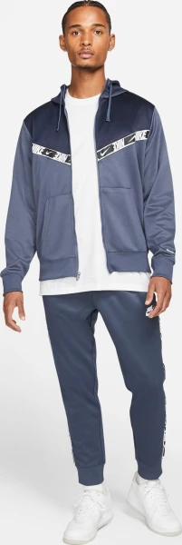 Толстовка Nike SPORTSWEAR MEN'S FULL-ZIP HOODIE темно-синяя DM4672-437