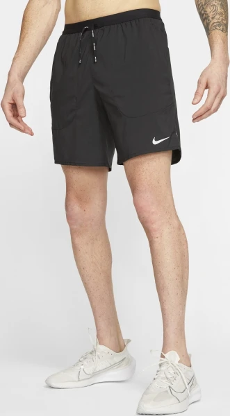 Шорти для бігу Nike FLEX STRIDE 7IN чорні CJ5459-010