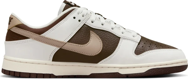 Кроссовки Nike DUNK LOW NEXT NATURE коричнево-белые HF4292-100