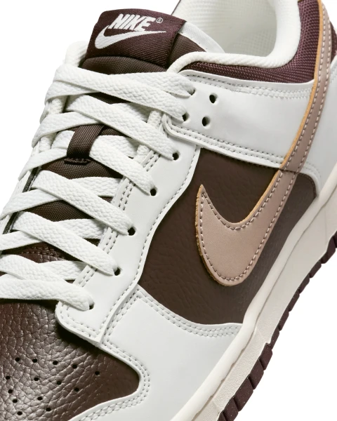 Кроссовки Nike DUNK LOW NEXT NATURE коричнево-белые HF4292-100