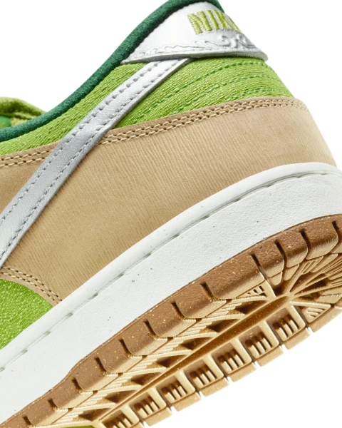 Кроссовки Nike DUNK LOW PRO салатово-светло-коричневые FQ7585-200