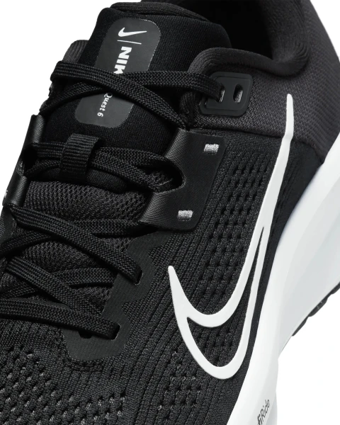 Кроссовки беговые женские Nike QUEST 6 черные FD6034-001