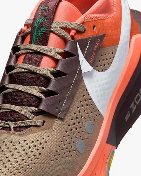 Кросівки для трейлраннінгу Nike ZOOMX ZEGAMA 2 TRAIL коричнево-жовтогарячі HQ3768-200