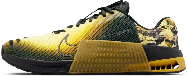 Кроссовки для тренировок Nike METCON 9 AMP желто-черные DZ2616-002