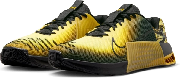 Кроссовки для тренировок Nike METCON 9 AMP желто-черные DZ2616-002
