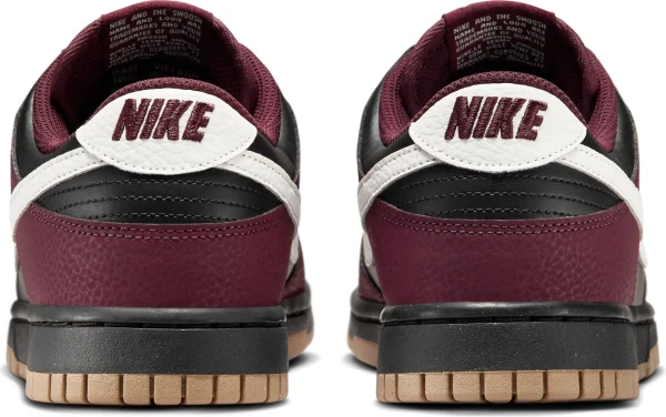 Кроссовки женские Nike DUNK LOW NEXT NATURE бордово-черные HM9658-600