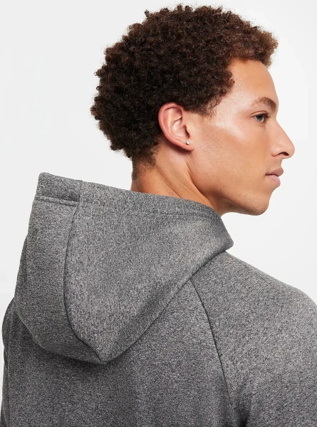 Худи Nike TF HOODIE SWOOSH PO серое FZ1072-010