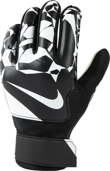 Воротарські рукавички підліткові Nike GK MATCH JR-HO24 чорно-білі HQ0258-010