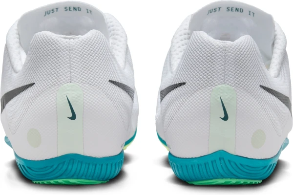 Кроссовки беговые Nike ZOOM RIVAL MULTI бело-зеленые FZ9664-102