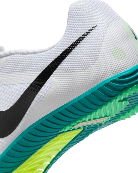Кроссовки беговые Nike ZOOM RIVAL MULTI бело-зеленые FZ9664-102