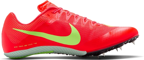 Кросівки бігові Nike ZOOM RIVAL SPRINT червоно-салатові FZ9663-600