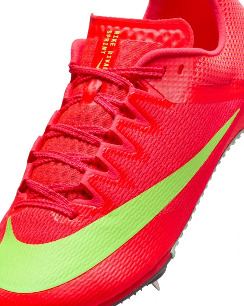 Кросівки бігові Nike ZOOM RIVAL SPRINT червоно-салатові FZ9663-600