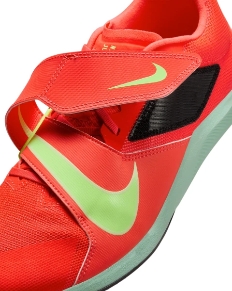 Кросівки бігові для стрибків Nike ZOOM RIVAL JUMP червоно-салатові DR2756-600