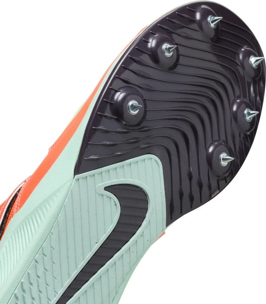 Кросівки бігові для стрибків Nike ZOOM RIVAL JUMP червоно-салатові DR2756-600