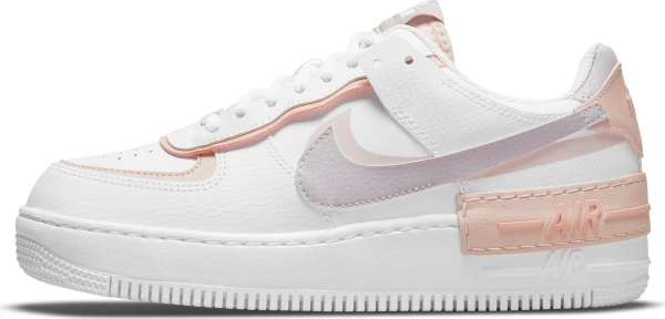 Кросівки жіночі Nike AIR FORCE 1 SHADOW біло-персикові CI0919-113