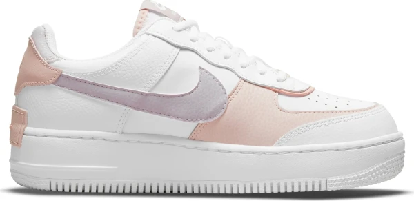 Кросівки жіночі Nike AIR FORCE 1 SHADOW біло-персикові CI0919-113