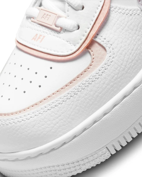 Кросівки жіночі Nike AIR FORCE 1 SHADOW біло-персикові CI0919-113