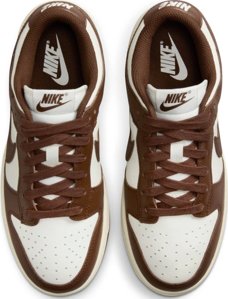 Кроссовки женские Nike DUNK LOW бело-коричневые DD1503-124