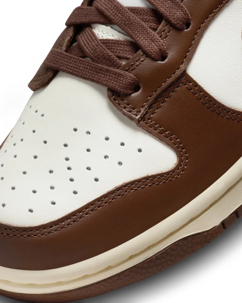 Кроссовки женские Nike DUNK LOW бело-коричневые DD1503-124