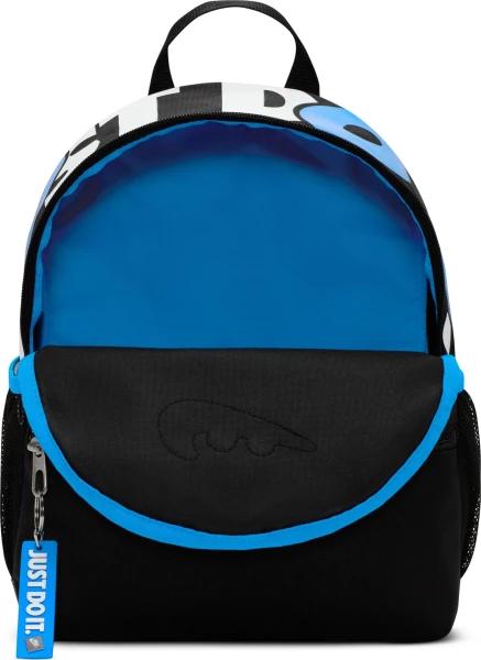Рюкзак подростковый Nike BRASILIA JDI MINI BACKPACK SWOOSHY черно-синий FZ7259-010