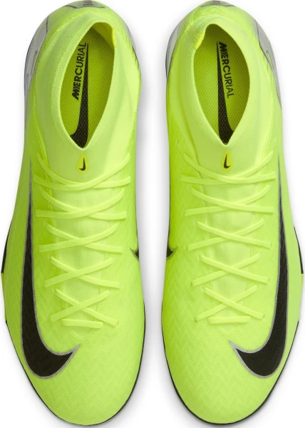 Сороконіжки (шиповки) Nike MERCURIAL ZOOM SUPERFLY 10 ACADEMY TF лаймові FQ8331-700