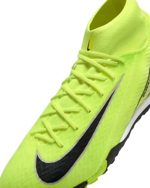 Сороконіжки (шиповки) Nike MERCURIAL ZOOM SUPERFLY 10 ACADEMY TF лаймові FQ8331-700