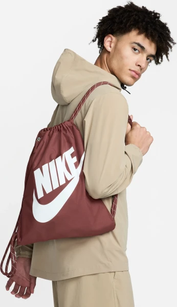 Сумка-мешок Nike HERITAGE DRAWSTRING бордовая DC4245-231