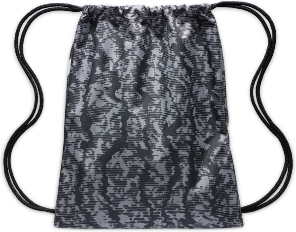 Сумка-мішок підліткова Nike DRAWSTRING - CAT AOP FA24 сіро-чорна FZ2544-060