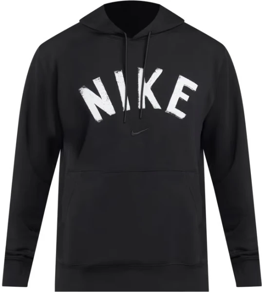 Худи Nike SWOOSH DRI-FIT FRENCH TERRY PULLOVER FITNESS HOODIE черное FV9919-010