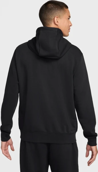 Худи Nike SWOOSH DRI-FIT FRENCH TERRY PULLOVER FITNESS HOODIE черное FV9919-010