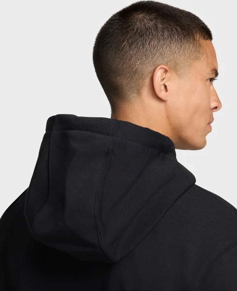 Худи Nike SWOOSH DRI-FIT FRENCH TERRY PULLOVER FITNESS HOODIE черное FV9919-010