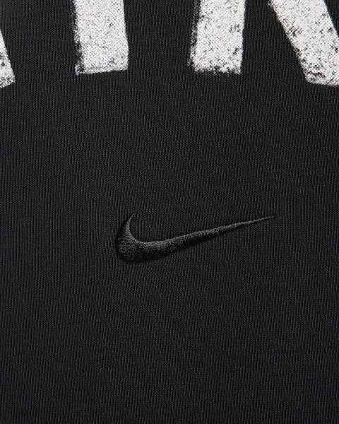 Худи Nike SWOOSH DRI-FIT FRENCH TERRY PULLOVER FITNESS HOODIE черное FV9919-010