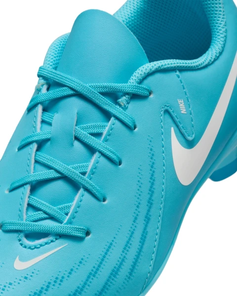 Бутсы детские Nike JR PHANTOM GX II CLUB FG/MG голубые FJ2600-400