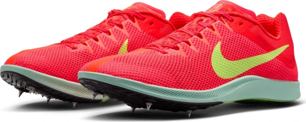 Кросівки бігові Nike ZOOM RIVAL DISTANCE червоно-салатові FZ9653-600