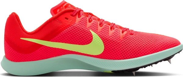 Кросівки бігові Nike ZOOM RIVAL DISTANCE червоно-салатові FZ9653-600