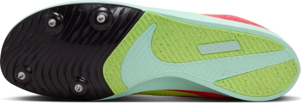 Кросівки бігові Nike ZOOM RIVAL DISTANCE червоно-салатові FZ9653-600