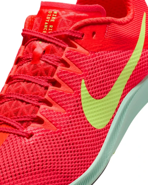 Кросівки бігові Nike ZOOM RIVAL DISTANCE червоно-салатові FZ9653-600