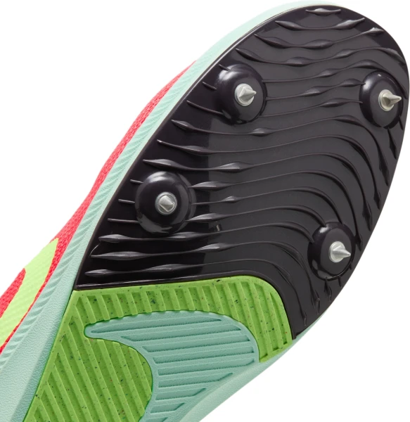 Кросівки бігові Nike ZOOM RIVAL DISTANCE червоно-салатові FZ9653-600